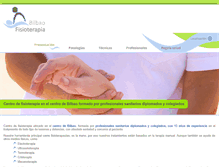 Tablet Screenshot of bilbaofisioterapia.com